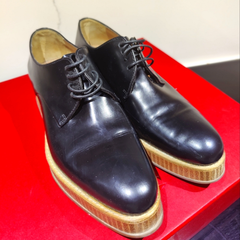 BOSS by Hugo Boss - Women's Leather Dress shoe, Size 35